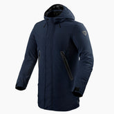 Giacca Trafalgar H2O, una giacca moto impermeabile con cappuccio fisso. By REV'IT!.